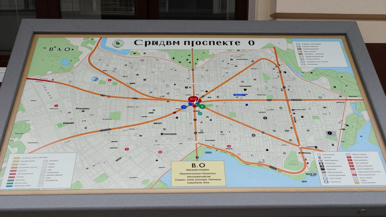 Карта проезда к пекарне на Среднем проспекте В. О.